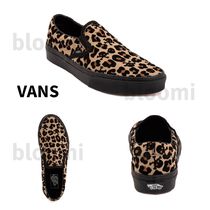 【VANS】Slip-On レオパード スケートシューズ