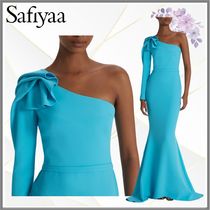 【Safiyaa】アディ アクアマリン ロングドレス