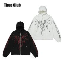 [Thug Club] Dragon Stud Zip-up hoodie ☆送料込☆