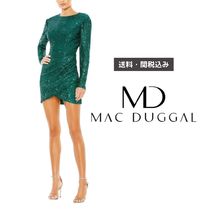 Mac Duggal ☆ハイネックハイスリーブドレス