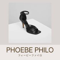 [PHOEBE PHILO] ASYMMETRIC SANDAL 90 レディース ブラック