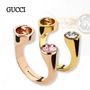 GUCCI 指輪・リング 【GUCCI】〔グッチ ブロンディ〕クリスタル リング