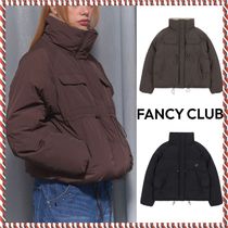 【FANCY CLUB】24fw HIGH NECK STRING POCKET PUFFER