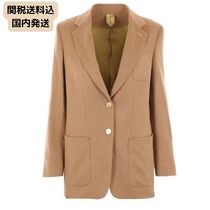 【MAX MARA】BLASY ピュア キャメル シングルブレスト ブレザー