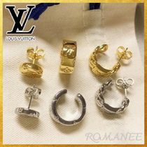 かっこいい♪【Louis Vuitton】ピアス・LV モザイク セット3