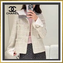 【エレガントなツイード◇】CHANEL ジャケット