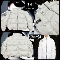 ★大人気★Thug Club★Leather Puffer Jacket　ダウンジャケット