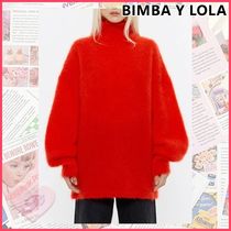 【BIMBA Y LOLA】ハイネックオーバーサイズモヘアセーター