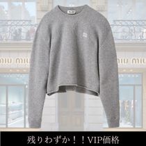 VIP価格【MIUMIU】ウールxカシミヤ セーター