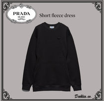 ♢シンプルでオシャレ【PRADA】フリース ショートドレス