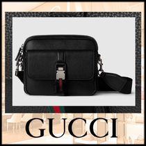 注目の新作♪【GUCCI】ウェブ ストライプ付Ｓクロスボディバッグ