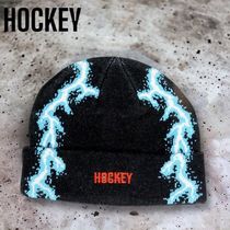 ◆HOCKEY Lightning Beanie ライトニングビーニー ニット帽 blue