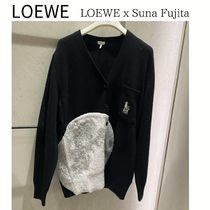 新作☆【直営店買付】LOEWE x Suna Fujita カーディガン ウール