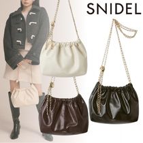 国内直営**SNIDEL**ドロストチェーンバッグ