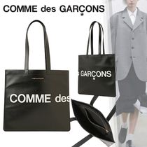 国内直営【COMME des GARCONS】ヒュージロゴ トートバッグ