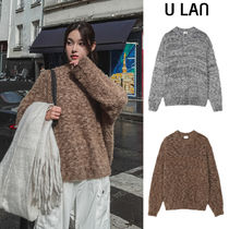 【U LAN】Coomb Brush Angora Knit