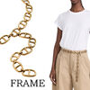 FRAME ベルト 【FRAME】国内発送★Open Link Chain Belt