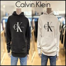 大人気★CALVIN KLEIN★Monogram Logo Hooded T-Shirt★早期完売