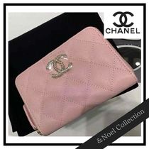 【限定CCロゴ♢】CHANEL*ミニ財布*ジップ コインパース