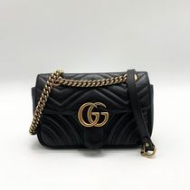 GUCCI●GGマモントminiチェインショルダーバック