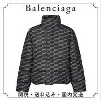 国内発送関税込み BALENCIAGA BBロゴダウンジャケット