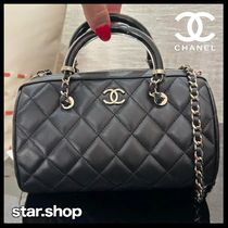 【重宝するボストンデザイン♪】CHANEL♡ハンドバッグ