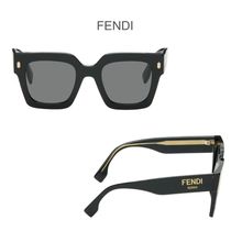 Fendi ブラック Roma サングラス