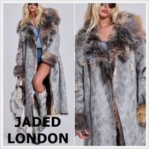 ☆JADED LONDON☆ Alpha Faux Shearling Coat ロングコート