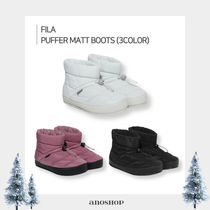 【FILA・フィラ】可愛いレディースブーツ★Puffer Matt Boots★