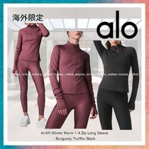 【ALO Yoga】Airlift Winter Warm 1/4 Zip Long Sleeve 海外限定