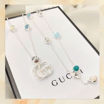 【GUCCI】ダブルG マザーオブパール ネックレス