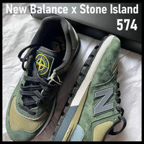 【New Balance x Stone Island】コラボ 574 スニーカー