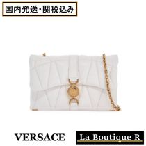 【Versace】キルティング ミニ バッグ クレイオ ホワイト