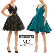 Mac Duggal ☆Vネック ノースリーブドレス