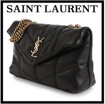 ★関税込★SAINT LAURENT★YSLロゴ パファー トイバッグ★