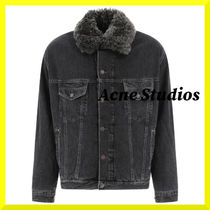 Acne Studios☆関税込☆フェイクファー襟 デニムジャケット