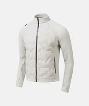 ◆DESCENTE◆ Hybrid brushed down jacket light beige SP423TKT