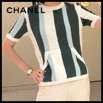 【ストライプがかわいい♡】CHANEL トップ