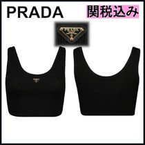 国内発送★PRADA★ロゴ ブラジャー