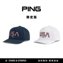 日本未販売【PING】Patriot USA スナップバック キャップ ２色