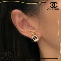 【小ぶりでも華やか♡】CHANEL ピアス 香水瓶 ココマーク