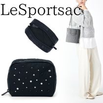 ■LeSportsac■SQUARE COSMETICスターダストスクエア