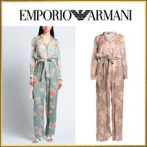 【関税 送料無料】EMPORIO ARMANI シルク オールインワン