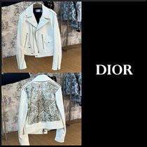 【背中のロゴがインパクト大☆】Dior バイカージャケット