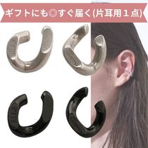 《ヨウジヤマモト》BRASS CURVED CHAIN イヤーカフ