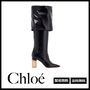 Chloe ロングブーツ Chloe 関税込 Georgiaヒール ブーツ