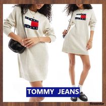 【Tommy Jeans】リラックス メランジ ジャンパードレス（送料込)