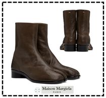 Maison Margiela ブラウン Tabi アンクルブーツ