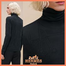 【シンプルで上質♪】HERMES 　ニットセーター