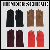 Hender Scheme【国内発送】suede glove